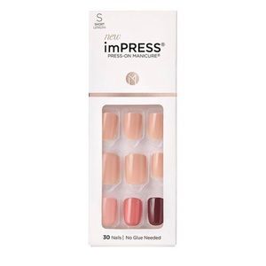 New Kiss Impress Press On Manicure 30 Fake Nails Before Sunset